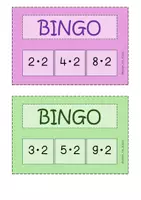 Vorschau - Stationenlernen - Bingo Karten - Seite 1