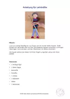 Vorschau - Mal- und Bastelvorlagen - Werken/ Handarbeit Grundschule, lustige Figuren wickeln, - Seite 3