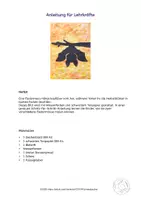 Vorschau - Mal- und Bastelvorlagen - Kunst Herbst, Fledermaus im Baum, Grundschule - Seite 3