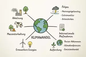 Vorschau - Arbeitsblätter - Arbeitsblatt "Klimawandel und ethische Verantwortung" + interaktive Lösung & MP3 + Mindmap + Infografik - Seite 3