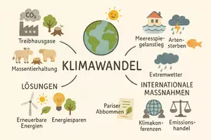 Vorschau - Arbeitsblätter - Arbeitsblatt "Klimawandel und ethische Verantwortung" + interaktive Lösung & MP3 + Mindmap + Infografik - Seite 2