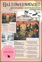 Vorschau - Arbeitsblätter - Lesespurgeschichte "Halloweennacht" (differenziert) - Deckblatt