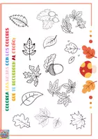 Vista previa - Manualidades / Dibujos para colorear - Librito otoño - página 1