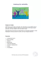 Vorschau - Mal- und Bastelvorlagen - Kunst Grundschule, Keith Haring Tanzende Leute, Künstler - Seite 3