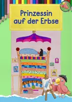 Vorschau - Mal- und Bastelvorlagen - Kunst Grundschule, Prinzessin auf der Erbse - Deckblatt