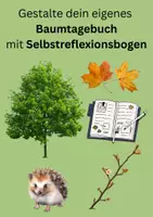 Vorschau - Arbeitsblätter - Baumtagebuch- Jahr im Leben eines Baumes +Selbstreflexion - Deckblatt