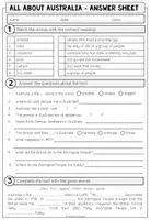 Vorschau - Arbeitsblätter - ALL ABOUT AUSTRALIA - Reading Comprehension (2-fach differenziert + Conversation Strips) - Seite 3