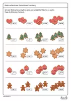 Vorschau - Arbeitsblätter - Einführung Proportionale Zuordnung (Weihnachtsedition) - Seite 2