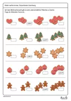 Vorschau - Arbeitsblätter - Einführung Proportionale Zuordnung (Weihnachtsedition) - Seite 3