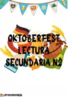 Vorschau - Arbeitsblätter - Traditionen & Aktivitäten des Oktoberfests. Sekundarstufe. Spanisch. - Deckblatt