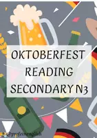 Vorschau - Arbeitsblätter - Oktoberfest rund um die Welt. Sekundarstufe. Englisch. - Deckblatt