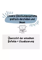 Vorschau - Merkblätter - Handout - Lineare GLS am Computer - Deckblatt
