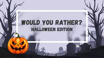 Vorschau - Präsentationen/Tafelbilder - Halloween - Would you rather...? (Spiel mit Powerpoint Präsentation) - Seite 3