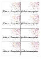 Vorschau - Anderer Materialtyp - Kunterbunte Hausaufgabengutscheine Kl. 1-6 - Seite 1