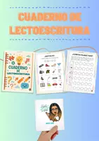 Vista previa - Refuerzo / NEE / Materiales de apoyo - Cuaderno de lectoescritura (+100 páginas) - Portada