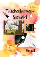 Vorschau - Arbeitsblätter - Taschenlampen-Suchbild (Herbst) - Deckblatt