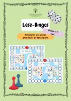 Vorschau - Spiele - Lese-Bingo: Wörter mit Qu / qu, Klasse 1 und 2 - Deckblatt