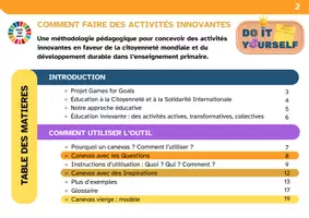 Aperçu - Outils du professeur - Do it Yourself - Games for Goals - Page 1