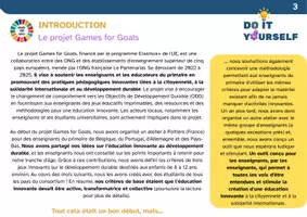 Aperçu - Outils du professeur - Do it Yourself - Games for Goals - Page 2