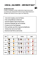 Vorschau - Arbeitsblätter - Smartcookie Logical Halloween: Wer macht was? - Seite 2
