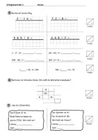 Vorschau - Klassenarbeiten - Mathearbeit Nr. 1 Klasse 4 - Seite 2