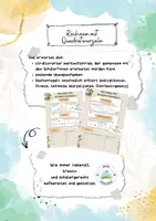 Vorschau - Arbeitsblätter - Rechnen mit Quadratwurzeln (Multiplikation, Division, Teilweise Wurzelziehen, Distributivgesetz) - Deckblatt
