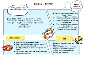 Vorschau - Arbeitsblätter - Islam Comic - Seite 3