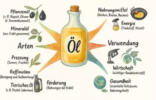 Vorschau - Arbeitsblätter - Arbeitsblatt "Öl" + Onlineübung & MP3 + Mindmap + Infografik - Seite 3