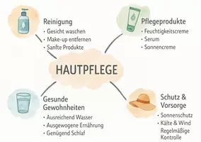 Vorschau - Arbeitsblätter - Lernposter + AB mit Fragen zum Thema "Hygiene und Hautpflege" + Lösungsblatt + Mindmap + Infografik - Seite 3