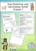Vorschau - Unterrichtsreihen - Das Gleichnis vom verlorenen Schaf - Klasse 1 - Seite 1