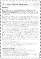Vorschau - Unterrichtsreihen - Das Gleichnis vom verlorenen Schaf - Klasse 1 - Seite 3
