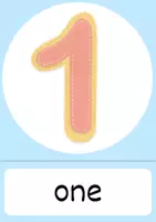 Vorschau - Spiele - Englisch Flashcards numbers - Grundschule - Deckblatt