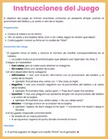 Vista previa - Juegos / Gamificación - present simple game - página 1