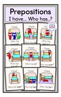 Vorschau - Spiele - Monster Prepositions - I have.. Who has..? Game - Deckblatt