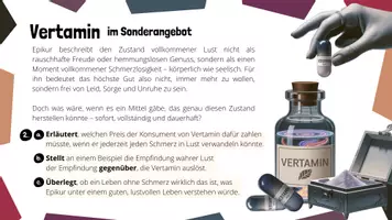 Vorschau - Unterrichtsreihen - 6. Wenn Lust zur Falle wird - Epikur, Glück und die trügerische Macht der Drogen - Seite 3