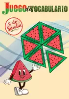 Vista previa - Juegos / Gamificación - Con s de Sandía - Tarjetas de vocabulario - Portada