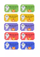 Vorschau - Anderer Materialtyp - Hausaufgabengutscheine zu Halloween - Seite 3