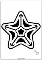 Vorschau - Mal- und Bastelvorlagen - ⭐ Mandala-Sterne – Kreative Vorlagen als Fensterbilder für Weihnachten ⭐ - Seite 1