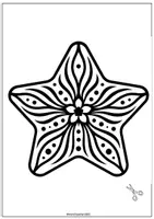 Vorschau - Mal- und Bastelvorlagen - ⭐ Mandala-Sterne – Kreative Vorlagen als Fensterbilder für Weihnachten ⭐ - Seite 3