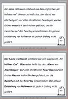 Vorschau - Fördermaterial/Inklusion - Halloween Spezial: Fehlerteufel Lesekarten Großschreibung - Seite 2