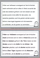 Vorschau - Fördermaterial/Inklusion - Halloween Spezial: Fehlerteufel Lesekarten Großschreibung - Seite 3