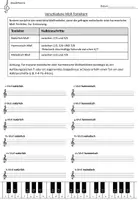 Vorschau - Arbeitsblätter - Weitere Tonleitern in Moll (harmonisch/melodisch Moll) - Deckblatt