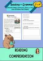 Vista previa - Unidades / Secuencias / Situaciones de Aprendizaje - Reading + Grammar Pack – Textos en Inglés con Gramática (3º–6º Primaria) - página 1
