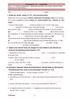 Vorschau - Klassenarbeiten - Französisch-Klassenarbeit 3. Lernjahr (zu altem Decouvertes 3) - Deckblatt