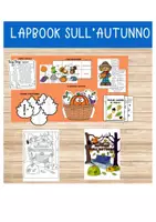 anteprima - Esercizi - 🍁 Lapbook sull’Autunno - Pagina di copertina