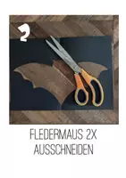 Vorschau - Arbeitsblätter - Fledermaus - Fensterbild - Halloween - Seite 3