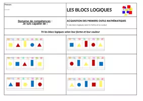 Aperçu - Apprentissages en autonomie - fiche suivi BAC blocs logiques + codage - Page 1