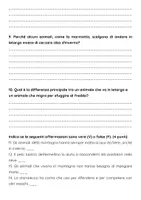anteprima - Compiti in classe/Test - Esame: conffrontare gli adattamenti degli animali montani - Pagina 3