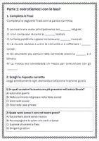 anteprima - Esercizi - Analizzare il ruolo della musica nella vita religiosa e sociale greca - Pagina 1
