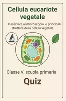 anteprima - Quiz - Le strutture della cellula eucariote vegetale - Pagina di copertina